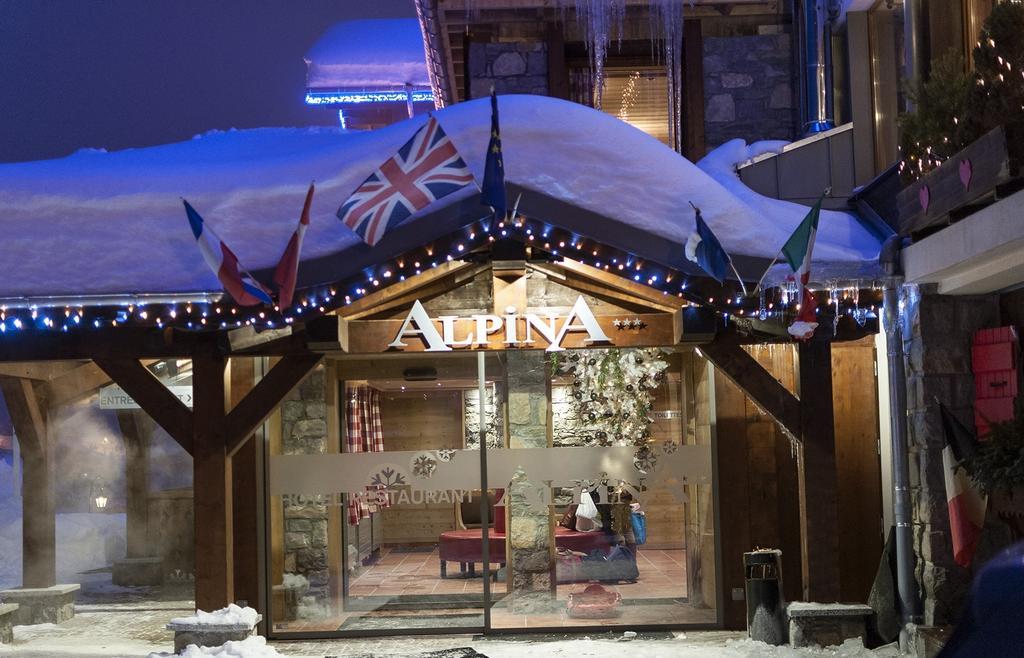 Hotel Alpina & Spa - Restaurant Oxalis Les Gets Exterior photo