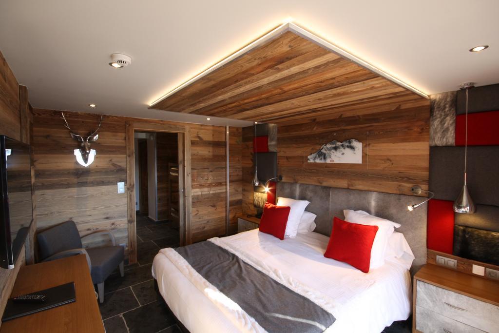 Hotel Alpina & Spa - Restaurant Oxalis Les Gets Exterior photo