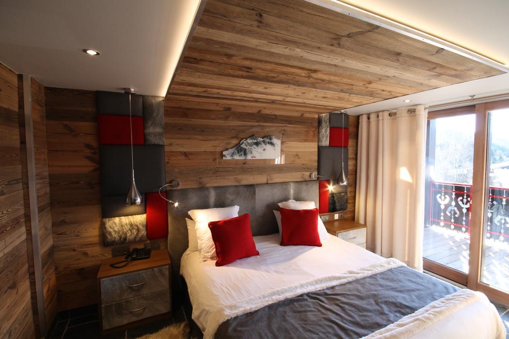 Hotel Alpina & Spa - Restaurant Oxalis Les Gets Exterior photo